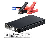 revolt USB-Powerbank mit Kfz-...-Leuchte, 6.000 mAh, 400 A