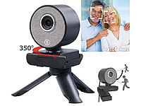 Somikon Autotracking-USB-Webcam ... 120&deg;, Stereo-Mikrofon