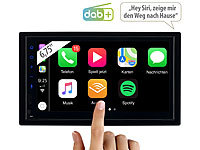 Creasono 2-DIN-Autoradio ... Freisprecher, 17,1-cm-Display
