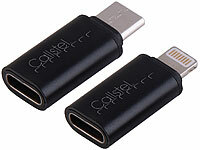Callstel 2er-Set USB-Adapter, USB-... auf USB-C, 10,5 W