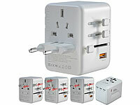revolt Universal-Reiseadapter & Notebook-... USB-A, 65W PD