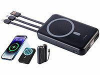 revolt Magnetische Powerbank 10.000 mAh, ... PD, QC, 22,5 W