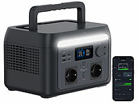 (0% MwSt) revolt Tragbare Powerstation & ... USV, App, 600 W