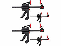AGT 4er-Set Einhandzwingen aus Stahl ... mm und 2x 150 mm