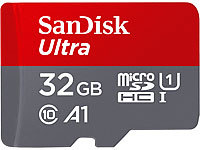 SanDisk Ultra microSDHC, 32 GB, ... 10, U1, A1, mit Adapter