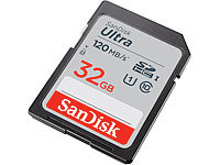 SanDisk Ultra SDHC-Speicherkarte, 32 ... MB/s, Class 10, U1