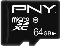 PNY Performance Plus microSD, mit ... SD-Adapter, Class 10
