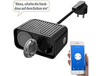 Luminea Home Control Outdoor-... Alexa & Google Assistant