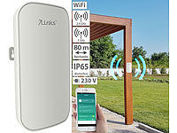 7links Outdoor-WLAN-Repeater, 1.200 ... 2,4+5 GHz, App, IP65