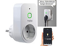 Luminea Home Control Smarte WLAN-... bis 200 W, App