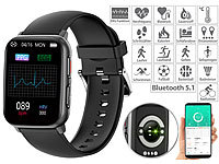 newgen medicals Fitness-...-Anzeige, Bluetooth, IP68