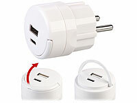 revolt Kompaktes Doppel-USB-Netzteil ...-A QC 3.0, 20 Watt