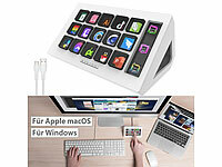 Xystec Stream-Controller mit 15 ... Office & Gaming, wei&szlig;