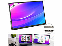 auvisio Mobiler 15,6"/39,6 cm ... Full HD, Metall, Standfu&szlig;