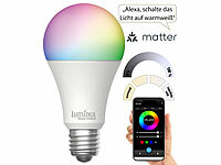 Luminea Home Control Smarte WLAN-... RGB, CCT, 806 Lumen