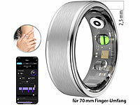 newgen medicals Fitnesstracker-Ring, ... silber, Gr. 70