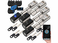 VisorTech 4er-Set ... Fingerabdruck, Transponder