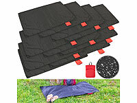 PEARL 10er-Set Mini-Picknickdecke ... kleines Packma&szlig;, 55 g