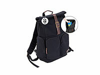 Xcase Rolltop-Business-Rucksack ... 22 l, schwarz