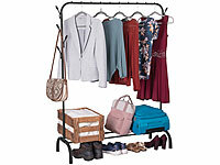 Carlo Milano Freistehende Kleiderstange ... x 41 cm, schwarz