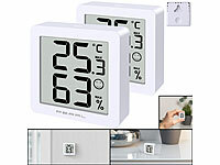 PEARL 2er-Set Kompakte Thermo- ...- & Min./ Max.-Anzeige