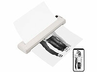 Callstel Mobiler Akku-Thermodrucker, A4, ... & iOS, 200 dpi