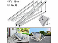 revolt 2er-Set Verstellbare Aluminium-... 48" / 118 cm