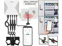 Luminea Home Control 3-... 2 WLAN-Unterputz-Steckdosen