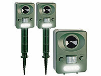 Exbuster 2er-Set Ultraschall-... Blitzlicht, PIR-Sensor,IP44