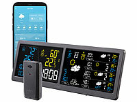 infactory WLAN-Funk-Wetterstation ... Au&szlig;ensensor und App