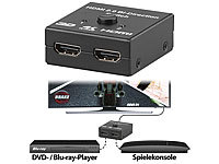 auvisio 2-Port-HDMI-2.0-... 4K UHD, 60 B./Sek., HDCP