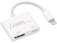 Callstel HDMI-Adapter für ... Lightning-Anschluss, Full HD