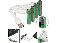 tka K&ouml;bele Akkutechnik ... AAA,600mWh,schnellladen per USB