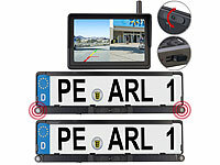 Lescars Solar-Funk-HD-... Splitscreen-Monitor Abstandswarner