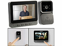 Somikon Kabellose Plug-&-Play-... Monitor, IR-LEDs, schwarz