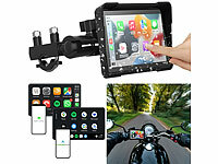 Lescars Motorrad Navi-Display, ... & Android Auto-kompatibel