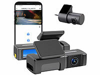 Lescars 4K-Dashcam & Full ...-Display, WLAN, G-Sensor, 145&deg;