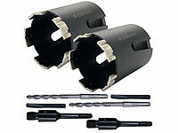 AGT 2er-Set Diamant-Dosensenker ... mm Nutzl&auml;nge, 68 mm &oslash;