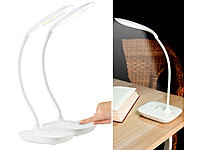 PEARL 2er-Set Schwanenhals-...-LED & Akku, USB