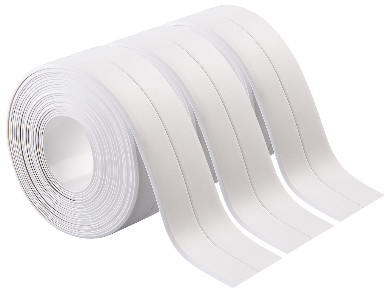 AGT nastro sigillante per fughe: set da 3 nastri sigillanti impermeabili, 28 mm x 4 m, bianco (nastro sigillante impermeabile, nastro sigillante per)