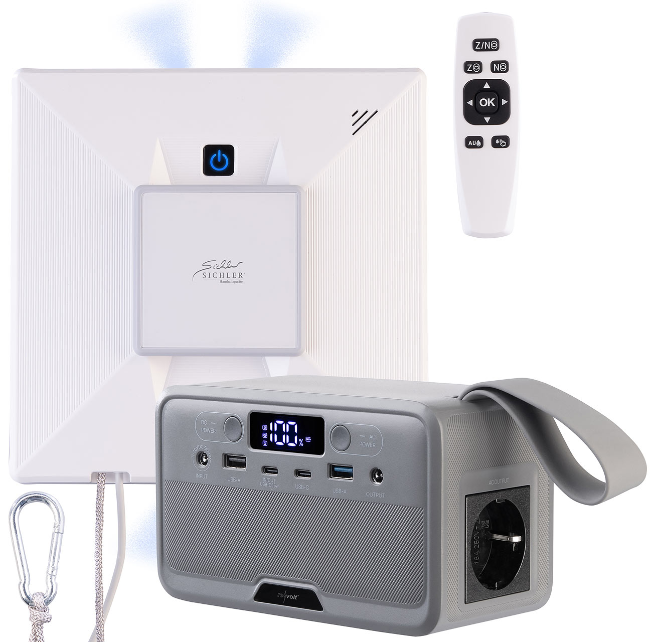 Sichler tergivetri elettrico in vetro tergivetri elettrico in vetro: Robot da pulizia finestre WiFi professionale con 4 testine di spruzzo e stazione