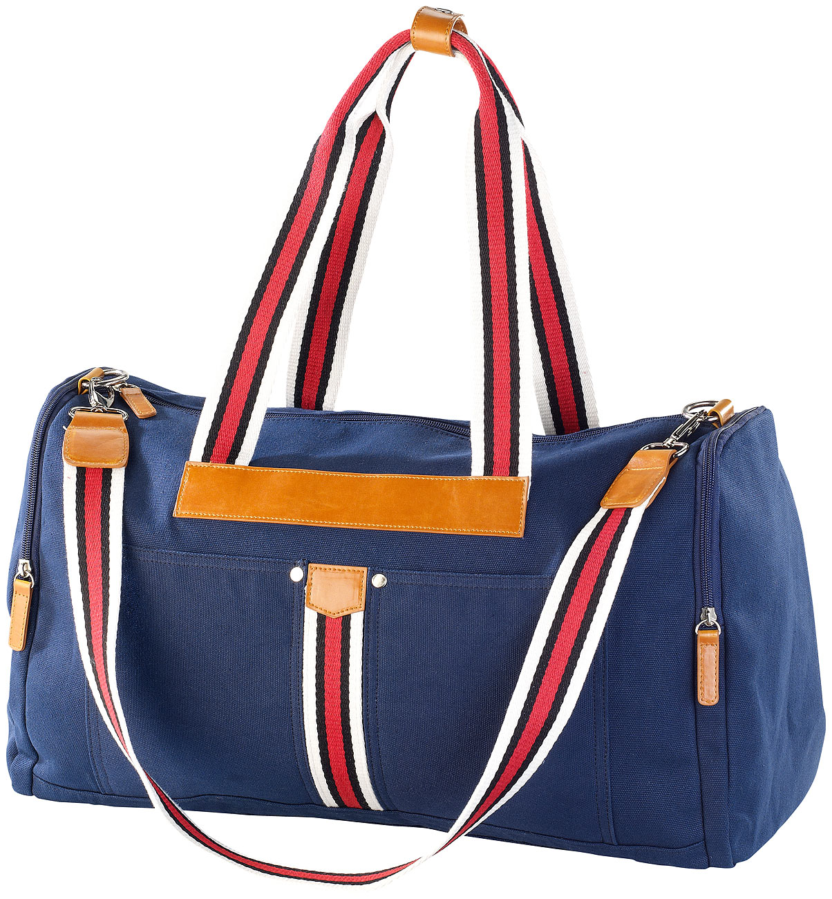 Carlo Milano sac de bain: Sac de plage en toile / Sac de loisirs, bleu (sac de bain, sac de plage, sac de plage de vacances)