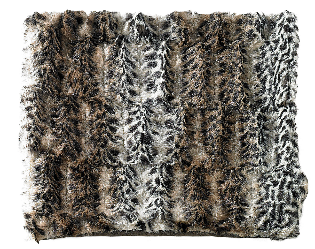 Wilson Gabor Kuscheldecke Felloptik: Flauschige Kunstpelz-Decke "Wildkatze" 200 x 150 cm (Sofadecke, Decke Webpelz)