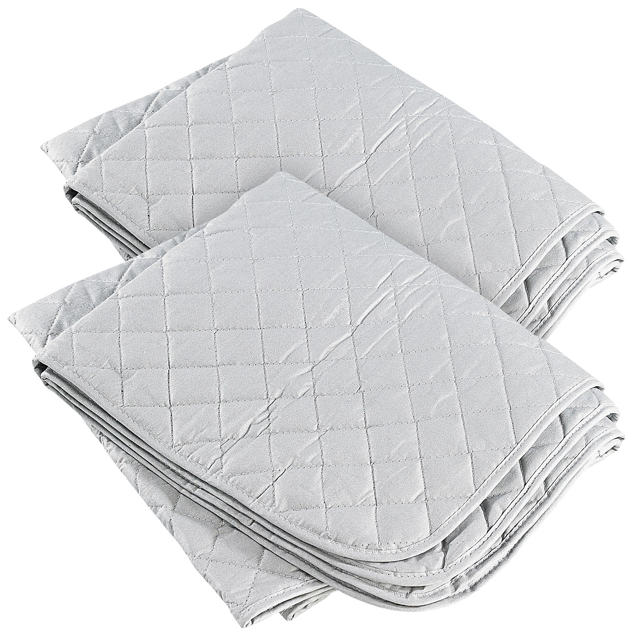 infactory couverture chauffante à vapeur: Ensemble de 2 couvertures à repasser XL 3 couches 120x73cm, revêtement résistant à la chaleur (housse de)