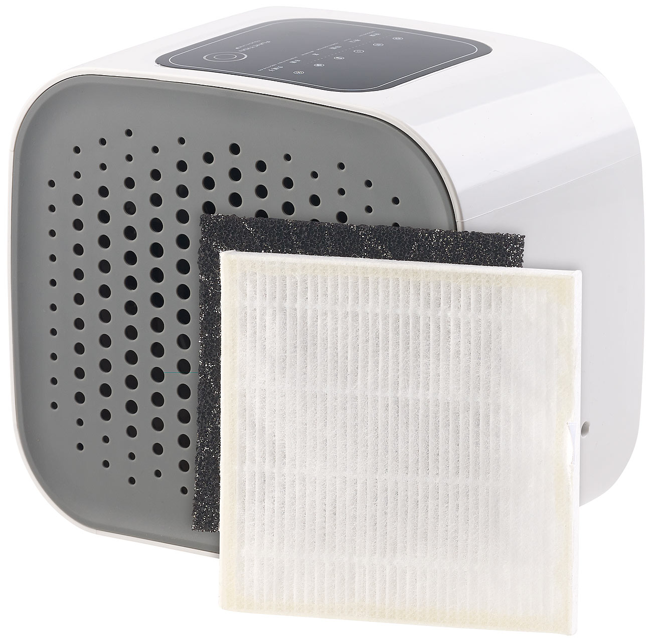 newgen medicals mini purificatore d'aria: Purificatore d'aria USB 3in1 con filtro HEPA e carbone attivo, ionizzatore (purificatore d'aria da)