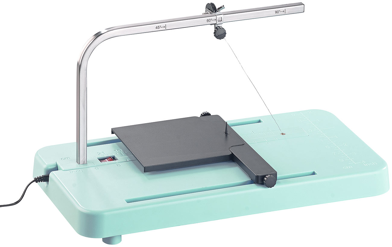 AGT découpeur à fil chaud: Appareil de découpe à fil chaud pour polystyrène et mousse, avec réglage d'angle (styrocutter, coupe-styrofoam à fil)