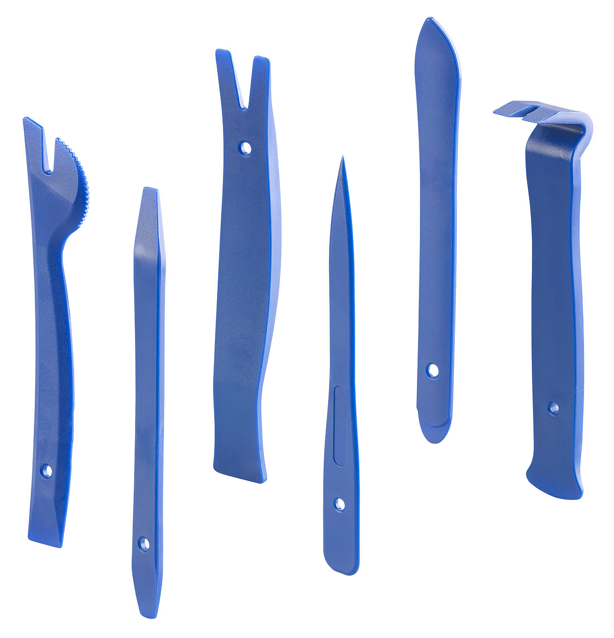 AGT outil à levier pour voiture: Set de cales décoratives de 6 pièces pour réparations automobiles et de meubles (décapsuleur, outil de levier auto)