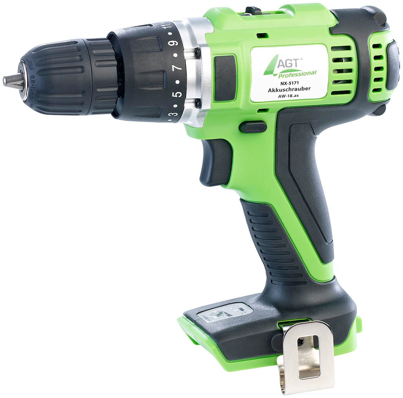 AGT Professional avvitatore a batteria professionale: Trapano avvitatore a batteria AW-18.as, 20 V (senza batteria) reso verificato (avvitatore a)