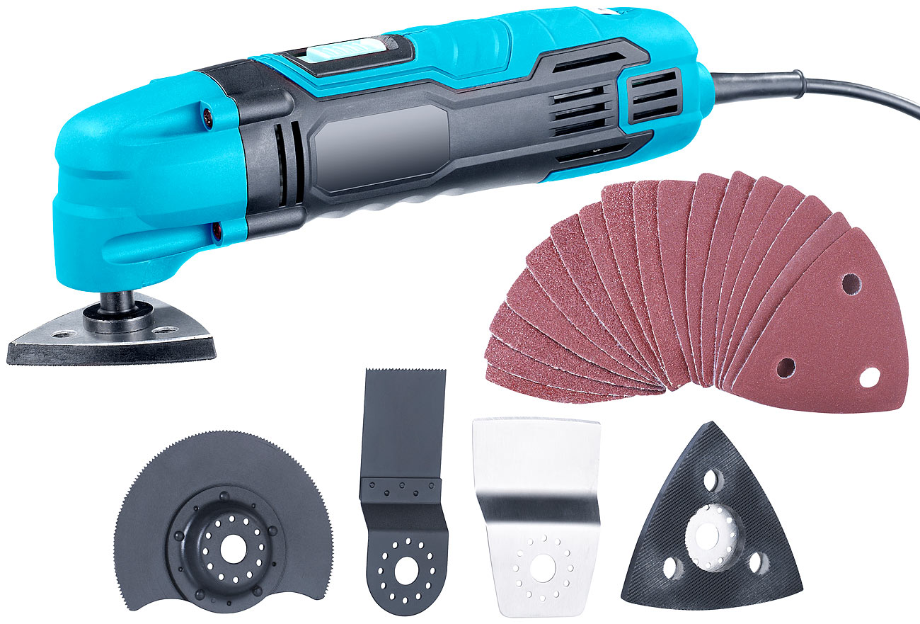 AGT ponceuse delta: Outil multifonction MFW-500, 280 W (appareil multifonction, ponceuse triangulaire, appareil multifonction pour bricolage)