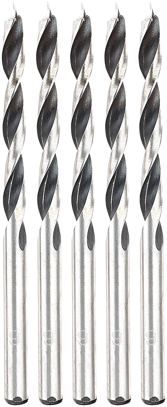 AGT trapano per legno: Set di punte per legno, 6 mm, 5 pezzi